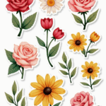 Nature & Outdoors - Sticker Sheet v17